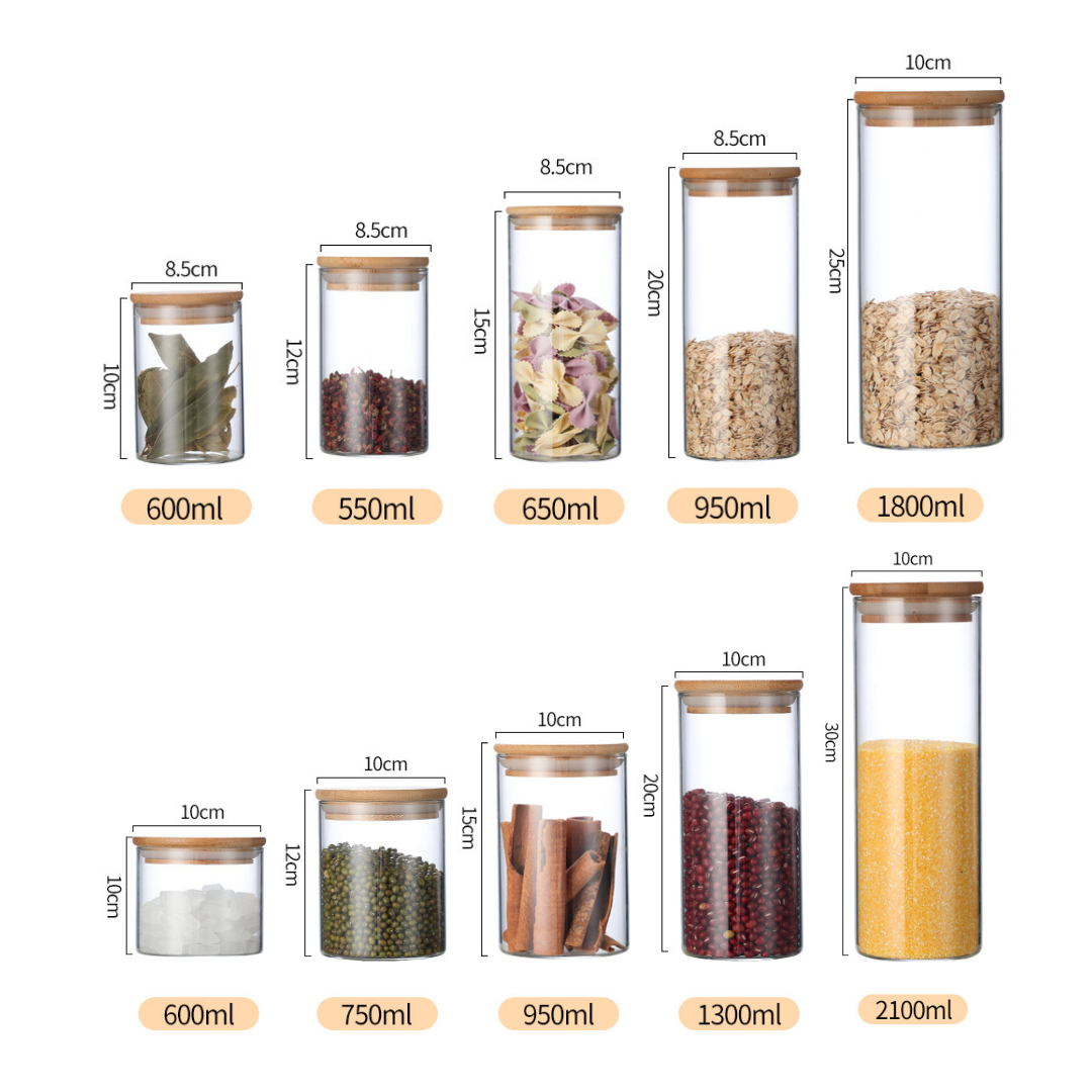 Ecojars™ - The Complete Pantry Set